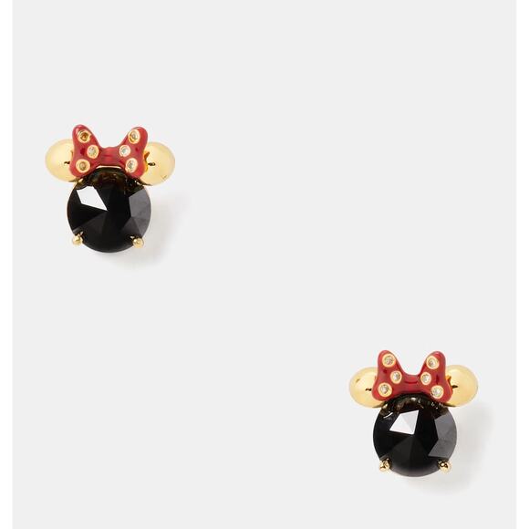 kate spade Jewelry - Disney X Kate Spade New York Minnie Studs Earrings